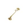 Zoo Hardware Cabin Hook (HeavyWeight) 6" - Brass