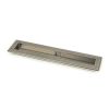 Pewter 250mm Art Deco Rectangular Pull