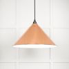 White Gloss Hockley Pendant in Copper