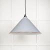 White Gloss Hockley Pendant in Birch