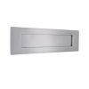 Victorian Letter Plate 250mm Satin Chrome