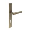 CR-103 Antique Brass Multi Point Backplate Door Handle - By Frelan Hardware - CR-103G4AB