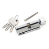 Polished Chrome 35T/45 5pin Euro Cylinder/Thumbturn
