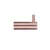 Zoo Hardware Single Coat Hook without Rose - Gold