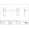 Black Avon Lever Latch Set