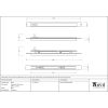 Black Trimvent 90 Hi Lift Vent 300mm x 22mm