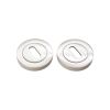 Oval Standard Escutcheon Polished Nickel