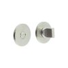 CR-802 Satin Stainless Steel Thumb Turn & Lock Round Rose - By Frelan Hardware - CR-802A7SSS