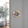 Slimline Standard Escutcheon Antique Brass
