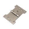Pewter 4" x 4" x 6" Parliament Hinge (pair) ss