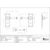 Pewter Regency Lever Bathroom Set