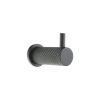 Jewel Knurlmond Coat Hook Matt Black