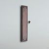 Georgian Finger Plate 300mm Aged Bronze