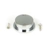 Polished Chrome 34mm Round Finger Edge Pull