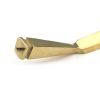 Polished Brass 10" Avon Stay