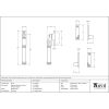 Pewter Locking Night-Vent Regency Fastener