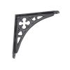 Victorian Gothic Shelf Bracket Black (Sold in Pairs)