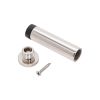 Opal Knurlmond Door Stop Polished Nickel