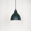 White Gloss Brindley Pendant in Dingle