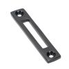 Black Peardrop Fastener