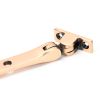 Polished Bronze 12" Hammered Newbury Stay