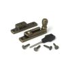 Burnished Brass Prestbury Quadrant Fastener - Narrow