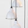 Smooth Nickel Brindley Cluster Pendant in Birch