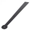 Black 18" Penny End Hinge Front (pair)