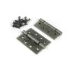 Pewter 4" Ball Bearing Butt Hinge (Pair) ss