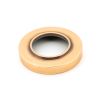 Polished Bronze Avon Round Lever on Rose Set (Plain) - Unsprung
