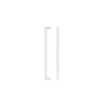 Zoo Hardware Square Block Cabinet handle 224mm CTC Brushed Nickel Finish