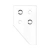Zoo Hardware Sash Strike Plate for Sash Stop - Chrome