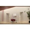 SPECIAL ORDER Ermetika xREVERx Flush Hidden Door System with 713x2394mm White Primed Door - Satin Chrome Latch/Bathroom Accessories