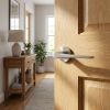 Complete Gio Door Handle Pack - Internal Doors - Satin Nickel - 76mm / 3-inch Hinges - JE-E3B-SN