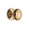 Victorian Mortice Door Knob Aged Brass