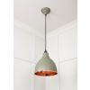 Hammered Copper Brindley Pendant in Tump
