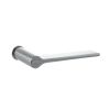 Millhouse Brass Brindley Lever Door Handle on Concealed Round Rose - Polished Chrome (Pair)