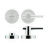 Jedo Polished Chrome Easy Thumb Turn & Lock - By Frelan Hardware - JV856PC