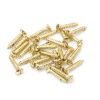 Polished Brass SS 6x¾" Countersunk Raised Head Screws (25)