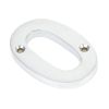 Satin Chrome Numeral 0