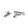 Polished Chrome Beehive Brighton Fastener - Narrow (Square)