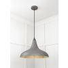 Smooth Brass Frankley Pendant in Bluff