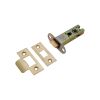 4" H/D Tubular Latch CE - Satin Brass