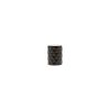 Millhouse Brass Chrysler Diamond Cylinder Cabinet Knob Handle - Urban Dark Bronze
