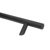 Matt Black SS (316) 1.5m Offset T Bar Handle B2B 32mm Ø