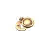 Victorian Key hole Covered Antique Brass