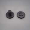 Hammered Knurlmond Thumb Turn & Release Matt Black