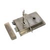 Iron Rim Lock - Fluted Antique