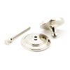 Polished Nickel Art Deco Centre Door Knob