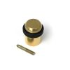 Polished Brass Floor Mounted Door Stop